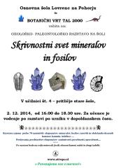 Skrivnostni svet mineralov in fosilov